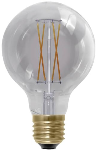 SEGULA LED Lampe - LED Globe 80mm - rauchgrau - dimmbar - E27