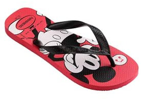 Havaianas Top Disney, Flip-Flops, Unisex, für Erwachsene, Rubinrot, Schwarz, 41/42.5 EU