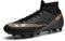 IFIKK Professionelle Unisex-Fußballschuhe mit Langen Spikes TF-Knöchel-Fußballschuhe Outdoor-Grasschuh-Fußballschuhe (A,44)
