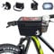 Lenkertasche Fahrrad, 5L Isoliertasche, lunchtasche , Kühltasche,Fahrradtasche Vorne, Fahrradkorb, Wasserdicht Handyhalterung Fahrrad, Fahrrad Lenkradtasche mit Touchscreen und abnehmbar Schultergurt