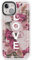 Blanc Space LOVE Floral Quote Impact Handyhülle für iPhone 14 TPU Schutzhülle Leicht Starke Cover mit Blumen Rosen Sprüche Text Inspirierend