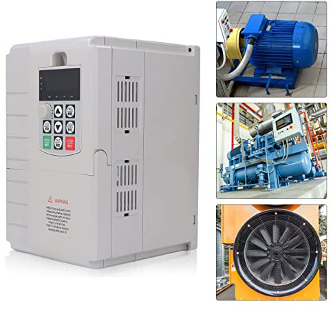 SEAFRONT Variateur de Fréquence 220V 380V Convertisseur de Fréquence 7.5KW Régulateur de Vitesse du Moteur Convertisseur D'inverseur de Moteur Entrée Monophasée 220V Sortie Triphasée 380V