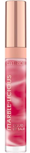 Catrice Marble-licious Liquid Lip Balm, Lipgloss, Nr. 040, Rot, pflegend, mit Ölen, natürlich, glänzend, vegan, ohne Parabene, ohne Mikroplastikpartikel, Nanopartikel frei, 1er Pack (4ml)