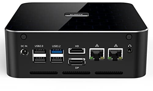KINGDEL K18 Mini PC Gaming Computer AMD Ryzen 9 7940HS CPU 16GB DDR5 RAM 1TB M.2 PCIe4.0 SSD Mirco PC 780M Graphics 8K@60hz Output Triple Display 2xLAN(Dual 2500M)