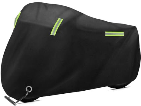 Funda Moto, para Ducati Multistrada V2 Motocicleta Cubierta Impermeable Antipolvo UV Exterior Protector con Orificios de Bloqueo,XXXXL(295 * 110 * 140cm)