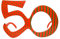 Libetui Partybrille 50. Geburtstag 50 Jahre Kostümbrille Geburtstagsparty Spaßbrille 50 Geburtstagsgeschenk, Fotoshooting Brille Damen Herren 50er