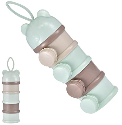 Distributeur De Lait En Poudre Doseur De Lait, Conteneur Préparation Pour Bébé Empilable, Boîte Doseuse Lait En Poudre Distributeur Bébé Lait Formule Boîte