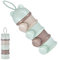 Distributeur De Lait En Poudre Doseur De Lait, Conteneur Préparation Pour Bébé Empilable, Boîte Doseuse Lait En Poudre Distributeur Bébé Lait Formule Boîte