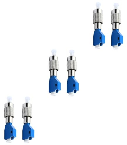 Gadpiparty Weiblich 6 Stk Der Glasfaseranschluss weiblicher Hybridadapter Hybrid-Adapter-Konverter LWL-Adapteranschluss Hybrid-Konverter-Adapter mischen männlicher Kopf lc Verbinder