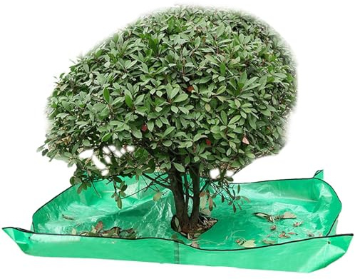 Landscape Tarp For Trimming, Garden Tree Tarp, Bush Trimming Tarpaulin, Garden Tree Pruning Waterproof Tarp, Topiary Cutting Mat, Landscape Pruning Tarp, Pruning Trees Drop Cloth For Garden
