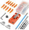 Sukudon Pocket Hole Jig Set, Drilling Tools, Angle Drill Guide, Pocket Hole Drilling Template, Dowel Aid Drilling Gauge for Drilling Pocket Holes and Oblique Holes