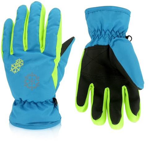 Winterhandschuhe Kinder,1PCS Snowboard Handschuhe,Winterhandschuhe,Kinder Handschuhe Wasserfest,Ziener Handschuhe Kinder,Wasserdichte Handschuhe,Stulpen Kinder,Fäustlinge Herren,Handschuhe Wasserdicht