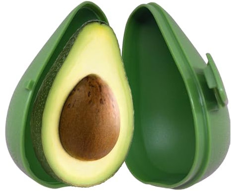 Imtrub Avocado-Aufbewahrung, Avocado-Safe Box, wiederverwendbarer Avocado-Aufbewahrungsbehälter, Lebensmittelschoner, Avocado-Halter, Organizer für Kühlschrank, Kühlschrank, um Avocado frisch zu