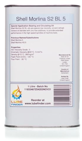 Shell Morlina S2 BL 5 1L