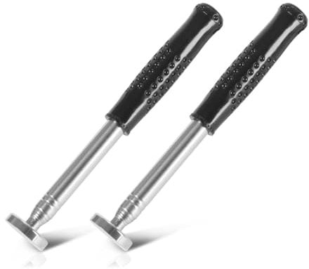 STAHLWERK Teleskop Pick-up Tool 2er Set | Teleskopmagnet | Magnetstab | teleskopischer Magnetheber | praktischer Werkstattmagnet zum mühelosen Aufheben magnetischer Kleinteile, Schrauben und Muttern