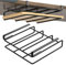 Blogiiup Cutting Board Storage Rack, Under Cabinet Cutting Board Holder, Stainless Steel Chopping Board Holder, 10.6x10.2x3.3 Cutting Board Storage Rack, Cutting Board Hanger