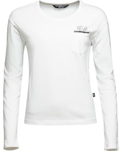 Chillaz Steiermark Longsleeve Women, 40/40 Damen, White