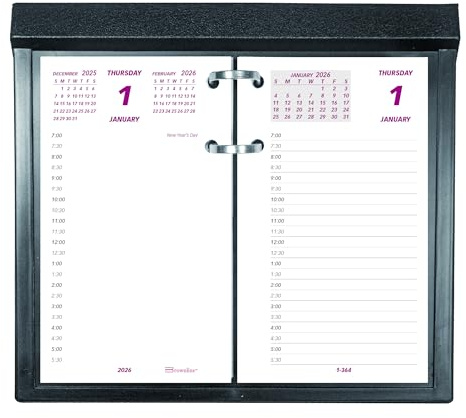Brownline® 2026 Daily Desk Calendar Refill, 12 Months, January to December, 6 x 3.5 (C2R-26)