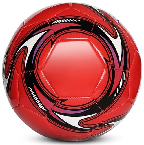 Vokmon FußBall, Fussball Kinder Unisex, Offizieller FußBall Größe 4, Outdoor-Indoor fußbälle, Training/Match fusball, Football Ball für Kinder und Erwachsene, tolles Fussballgeschenk ot