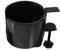 TOPPERFUN Gaming Desk Cup Holder Clip with Headphone Hanger Table Side Drink Holder for Home Office Easy Installation Space Saving Design Fits Cup
