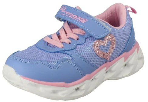 Girls Pineapple Casual Light Up Trainers H2692