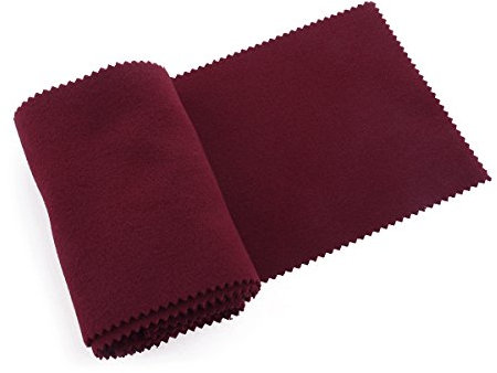 WINOMO 128 * 15CM Klaviertastatur Staubschutz Tastaturabdeckung Tuch (rot)