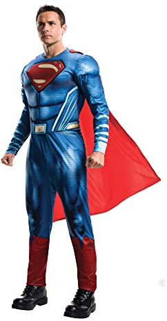 Rubie's Offizielles Superman-Kostüm für Erwachsene, DC Warner Bros Justice League Superman-Kostüm