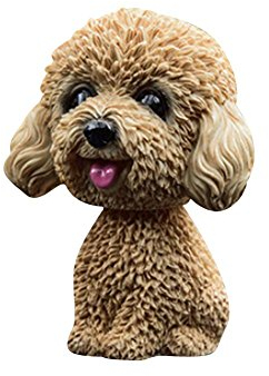 Liery Das Kopf-Hund Rüttelt Ornamente Auto-Schwingen-Hundekarikatur-Puppe