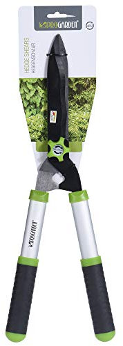 Garden Hedge Shears Easy Grip Sharp Cutting Lightweight Heavy Duty Strong Garden Trimmer (Silver)