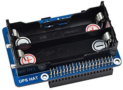 UPS HAT For Raspberry Pi Series Boards support 5V Uninterruptible Power Supply Charge and Power Output at the Same Time Real Time Monitoring