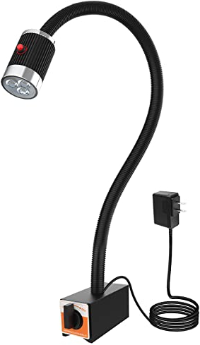 S SHUN CAN DA 12T Magnetisches Licht flexibles Schwanenhals 900 lumen Led Arbeitslicht mit verstellbarer BasisfüDrehmaschine Cnc-Frasbohrmaschine Nahmaschine industrielle Beleuchtung drechselbank