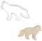 Arctic Fox Cookie Cutter - 3 Sizes