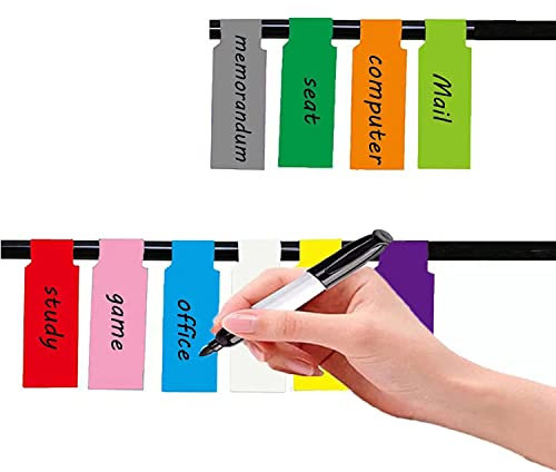Cable Labels, Colorful Cord Labels Self Adhesive Waterproof Stickers for Cables Laser Printer Labeling Various Charger Cords,Cables Handwriting for Computer Wire Cable Management…