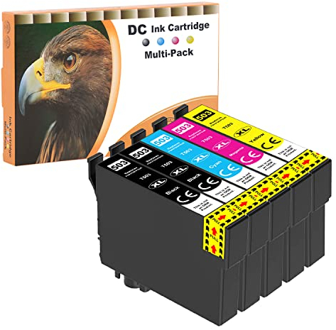 D&C 5X Druckerpatronen Kompatibel für Epson 503XL 503 XL für Epson Expression Home XP-5200 XP-5205 XP5200 XP5205, Workforce WF-2960 WF-2965 WF2960 WF2965 WF-2960DWF WF-2965DWF