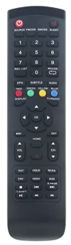 RC-6 VINABTY Ersetzte Fernbedienung Passend für Baird Smart TV TI4309DLEDDS TI4909DLEDDS TI5509DLEDDS TI6509DLEDDS