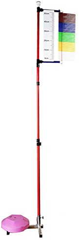 ENHEN Vertikaler Sprungtester Springen Messung Test Stick Stange Werkzeug, 1,2m-3,5m Vertikalsprungtrainer für Kinder und Jugendliche, Basketball-Volleyball-Sprungtest-Bewertungstool
