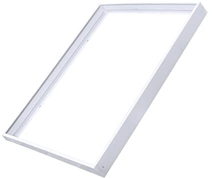 Europalamp - Kit pose en saillie pour dalle led 60x60 cm blanc