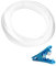 QWORK® 8m PTFE Teflonschlauch mit Schlauchschneider, 2mm ID 4mm OD, für 1.75mm Filament für 3D-Drucker Extruder