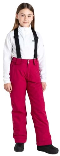 Dare 2b Boys Outmove II Waterproof Breathable Ski Pants with Reflective Detailing, Fleece Lined High Warmth Padding - Perfect for Outdoors, Winter & Snow Sports