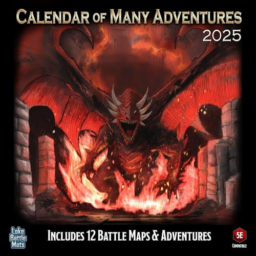 Loke Battle Mats | Calendar of Many Adventures 2025