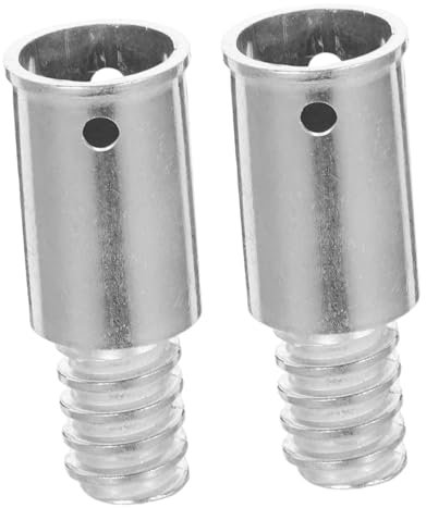 Cabilock Gewindespitzen Für Teleskopstangen Ersatzteile Für Mopps Und Besen American Typ Inklusive 8 Zubehörteilen Ideal Für Verlängerungsstangen Und