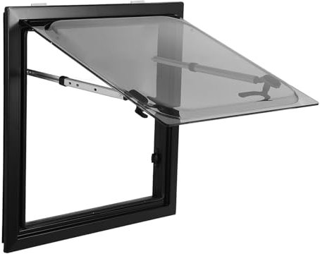 Finestra per e Finestra 20 X 20 Pollici Stile Push Out con Zanzariera per e Protezione, Apertura a 75°