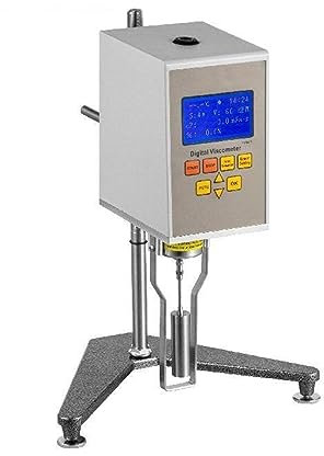 Digitales Rotationsviskosimeter, 10–100.000 mPa.s, Viskositätsmessgerät, Tester, Fluidimeter, Genauigkeit, LCD-Display, Testen von Farben, Klebstoffen Stabile Heizung(NDJ-9S)