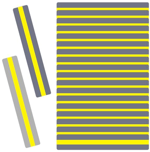 Bande de Lecture Guidée pour Dyslexie, 20 Pièces, Colorée | Règle de Lecture Surbrillance, Réduction du Stress Visuel, Pour l'Enseignement, Aide à la Lecture