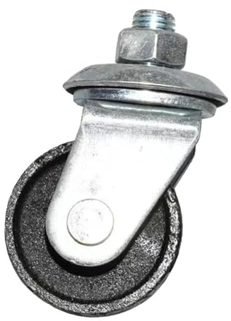 Milageto Generische Wagenheber Lenkrollen Aus Metall, 16 mm Schaft für