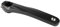 Hklshyd Aluminium Legierung Hohl Rad Links Kurbel Arm Fahrrad Kurbel Arm Haupt SäChlich für 590 610 XT XTR Kurbel Garnitur Schwarz