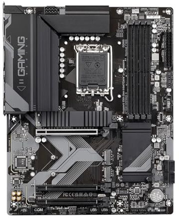 WLTDYZZLDN Fit For Gigabyte B760M Gaming X DDR5 B760 de Escritorio LGA1700, Placa Base M.2 PCIe 4.0 de 128 GB, procesador Micro ATX, I3, I5, I7, I9, LGA1700. Placa Bases