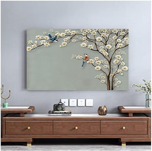 Coperture TV/pc Copertura Display per Interni, 19-65 Pollicicoperture TV/pc Copertura per Display Interno, Copertura Schermo TV per Interni per Montaggio A Parete/Curvo/Monitor Desktop/, A, 55in