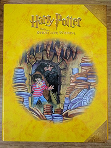 Harry Potter Buchumschlag für DIN A4-72252, Gelb, Kunststoff, Klappverschluss