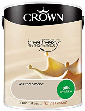 Crown Walls & Ceilings Silk Emulsion 5L - Toasted Almond